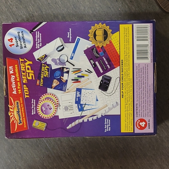 Vintage 2004 "Top Secret Spy Kit" Brand New never used. - Picture 5 of 6